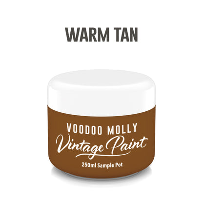 Vintage Paint Warm Tan (ER) 250ml / Mollies New Zealand