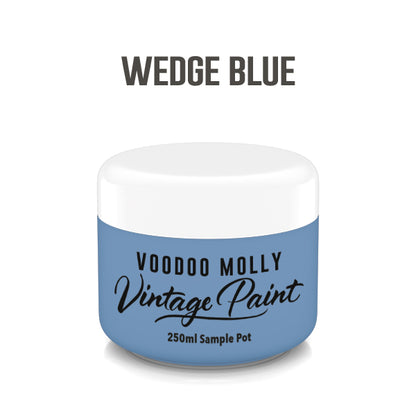 Vintage Paint Wedge Blue (ER) 250ml / Mollies New Zealand