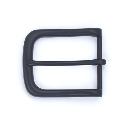 IVAN Wave End Bar Buckle Matt Black 40mm (1-1 2") / Mollies New Zealand