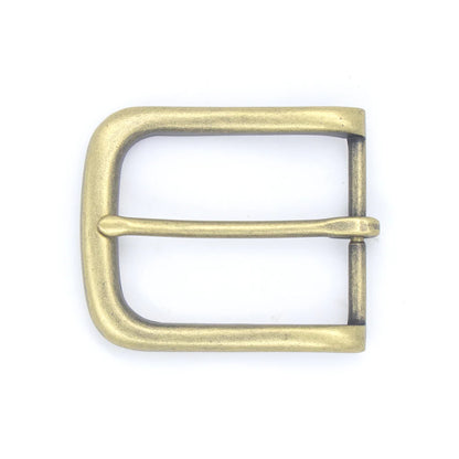 IVAN Wave End Bar Buckle Antique Brass 40mm (1-1 2") / Mollies New Zealand