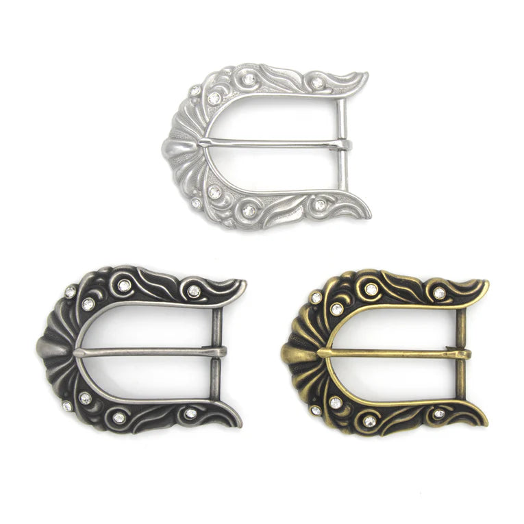 IVAN Western Crystal End Bar Buckle / Mollies New Zealand