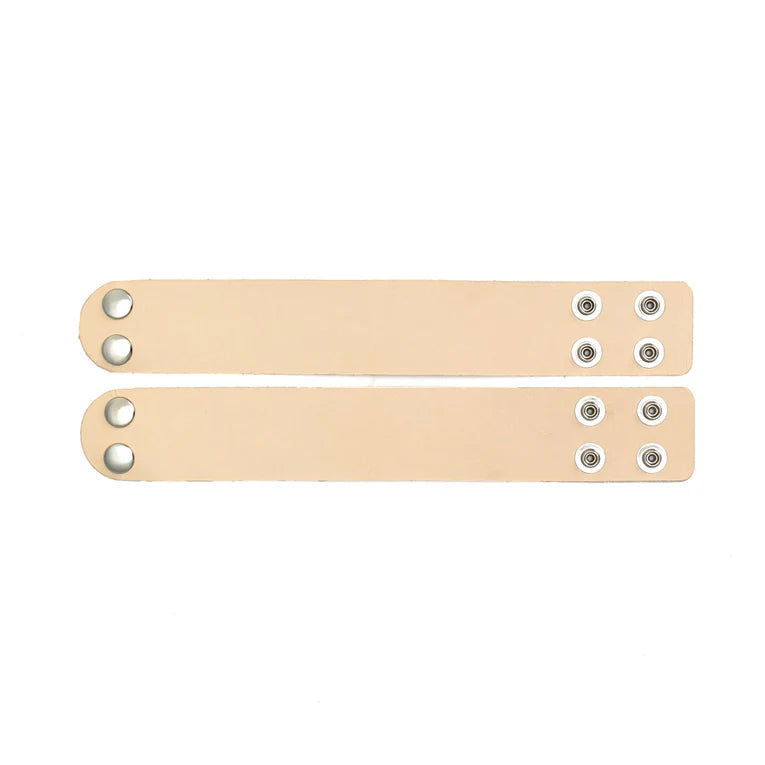 PROJECT KIT Adjustable Leather Wristbands 38mm x 215mm / Mollies New Zealand