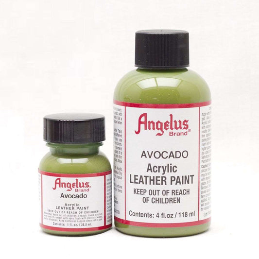 ANGELUS Acrylic Leather Paint Avocado | Mollies Make And Create NZ
