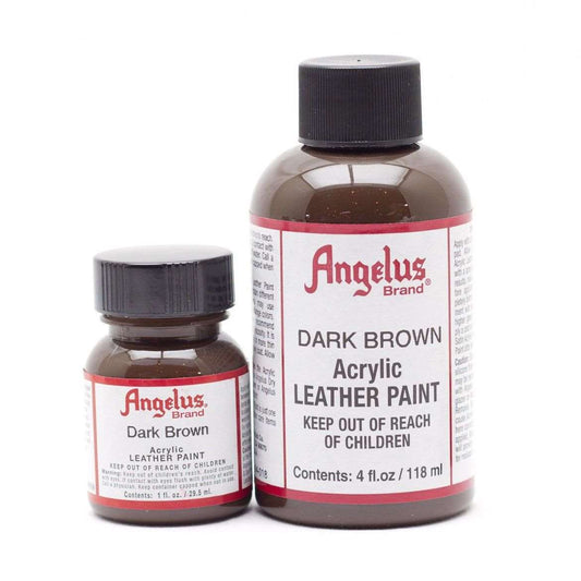 ANGELUS Acrylic Leather Paint Dark Brown / Mollies New Zealand