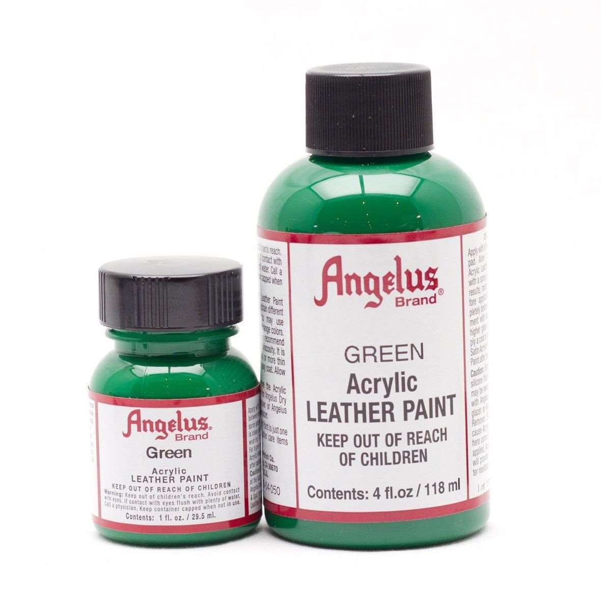 ANGELUS Acrylic Leather Paint Green | Mollies Make And Create NZ