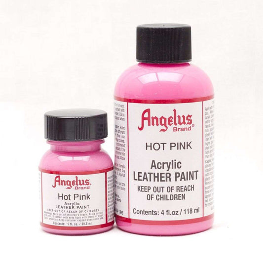 ANGELUS Acrylic Leather Paint Hot Pink / Mollies New Zealand