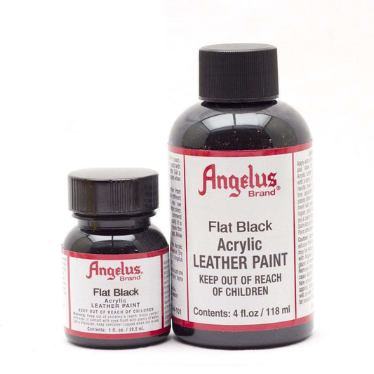 ANGELUS Acrylic Leather Paint Flat Black / Mollies New Zealand