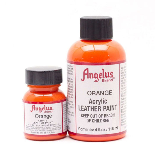 ANGELUS Acrylic Leather Paint Orange | Mollies Make And Create NZ