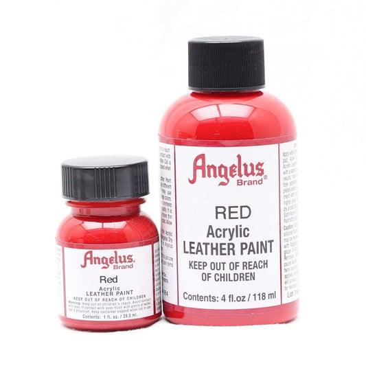 ANGELUS Acrylic Leather Paint Red / Mollies New Zealand