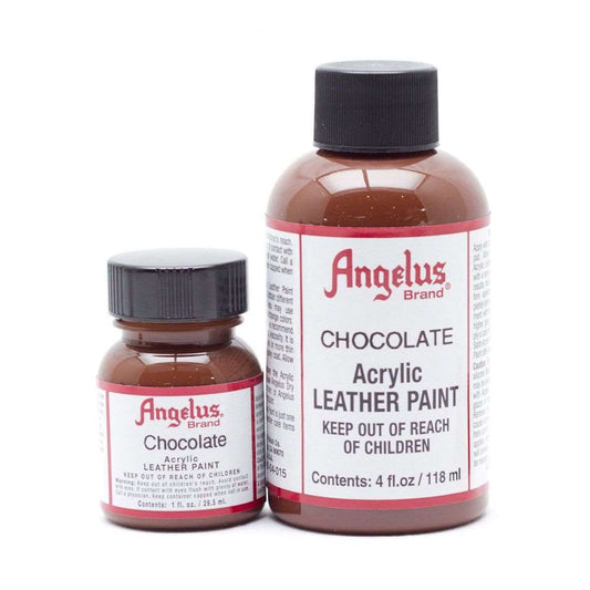 ANGELUS Acrylic Leather Paint Chocolate | Mollies Make And Create NZ