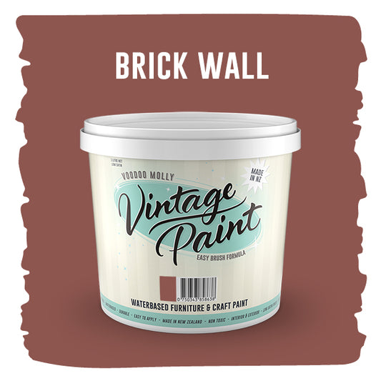 Vintage Paint Brick Wall (ER) 1 Litre / Mollies New Zealand