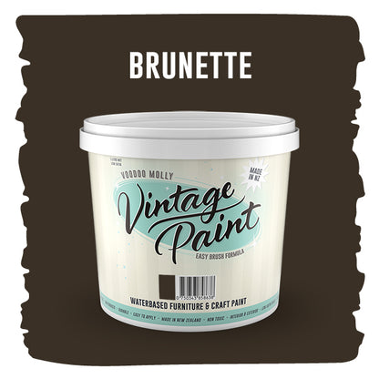 Vintage Paint Brunette (ER) 1 Litre / Mollies New Zealand