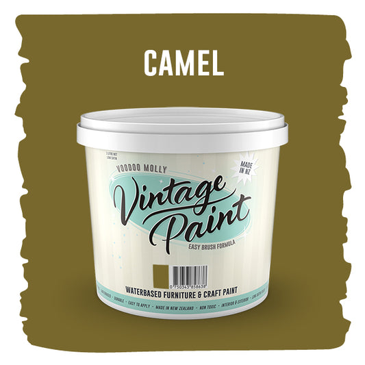 Vintage Paint Camel (ER) 1 Litre / Mollies New Zealand
