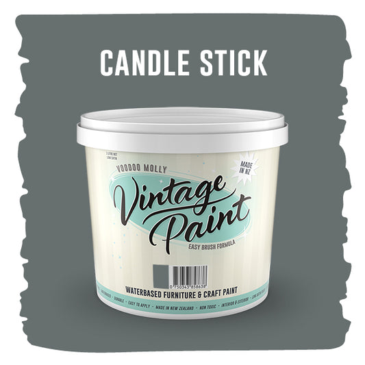 Vintage Paint Candle Stick (ER) 1 Litre / Mollies New Zealand