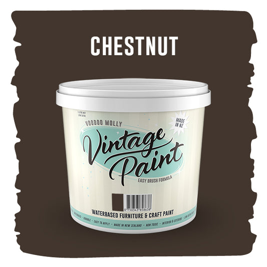 Vintage Paint Chestnut (ER) 1 Litre / Mollies New Zealand