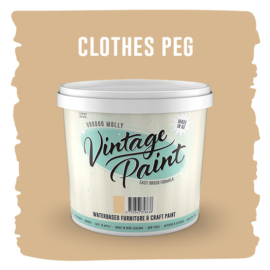 Vintage Paint Clothes Peg (ER)