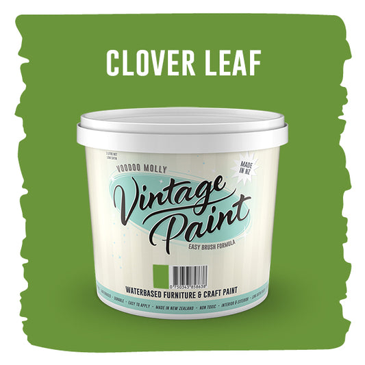 Vintage Paint Clover Leaf (ER)