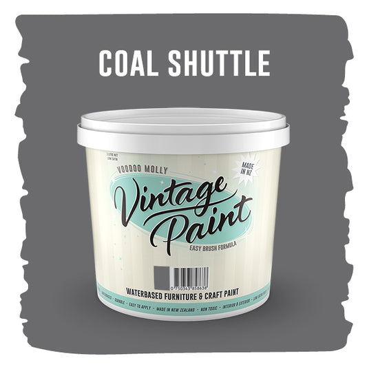 Vintage Paint Coal Shuttle (ER)