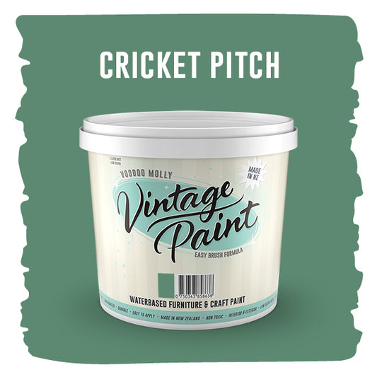 Vintage Paint Cricket Pitch (ER) 1 Litre / Mollies New Zealand
