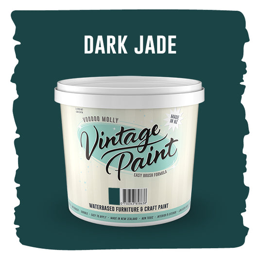 Vintage Paint Dark Jade (ER) 1 Litre / Mollies New Zealand