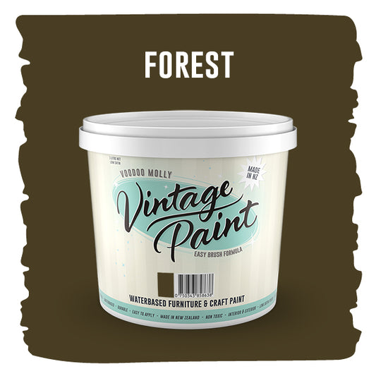 Vintage Paint Forest (ER) 1 Litre / Mollies New Zealand