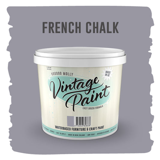 Vintage Paint French Chalk 1 Litre / Mollies New Zealand