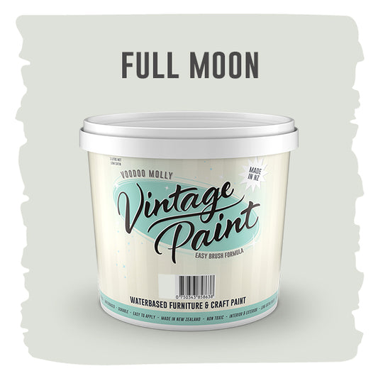 Vintage Paint Full Moon (ER) 1 Litre / Mollies New Zealand