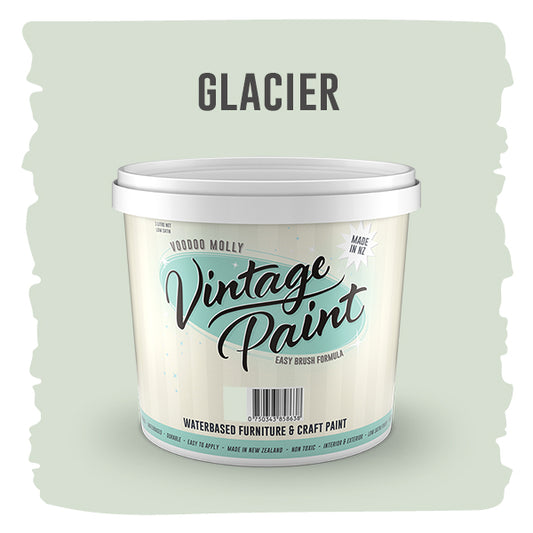 Vintage Paint Glacier