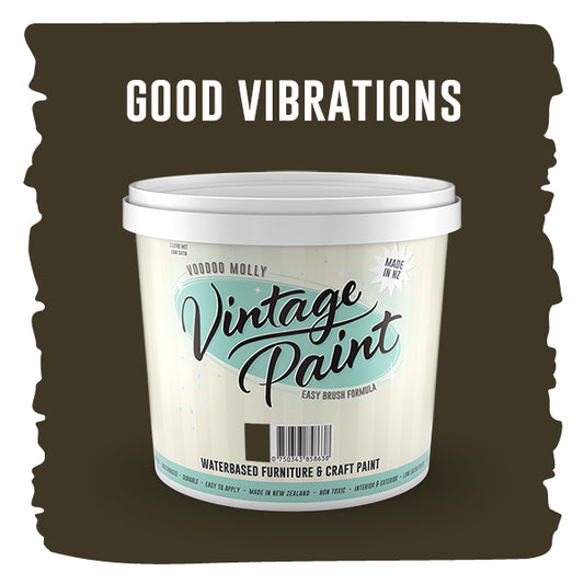 Vintage Paint Good Vibrations (ER) 1 Litre / Mollies New Zealand