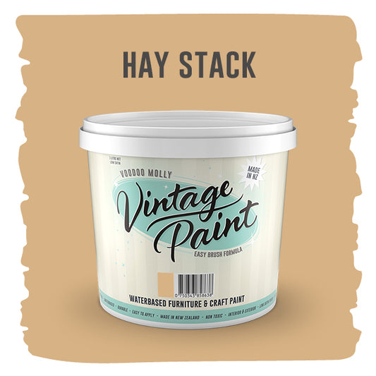 Vintage Paint Hay Stack (ER)