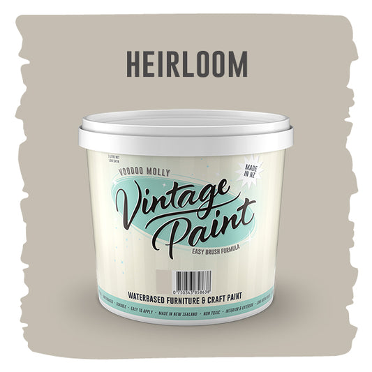 Vintage Paint Heirloom (ER) 1 Litre / Mollies New Zealand