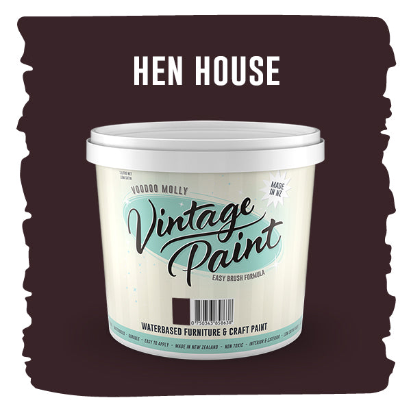 Vintage Paint Hen House (ER) 1 Litre / Mollies New Zealand