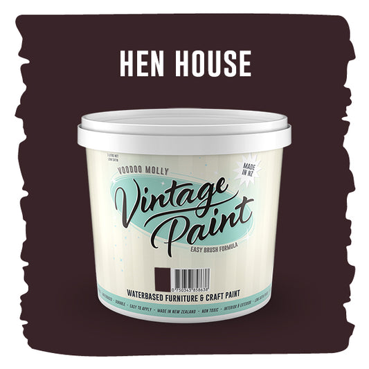 Vintage Paint Hen House (ER) 1 Litre / Mollies New Zealand