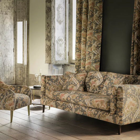 Warwick Fabric Houghton (Indent) / Mollies New Zealand