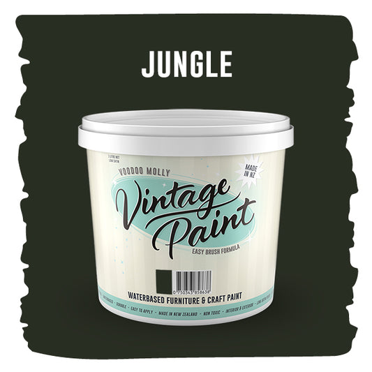 Vintage Paint Jungle (ER) 1 Litre / Mollies New Zealand