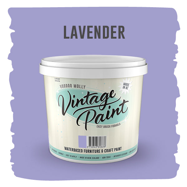 Vintage Paint Lavender (ER) 1 Litre / Mollies New Zealand