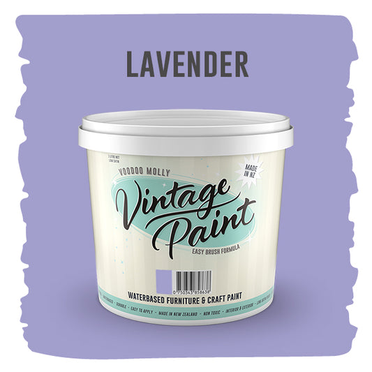 Vintage Paint Lavender (ER) 1 Litre / Mollies New Zealand