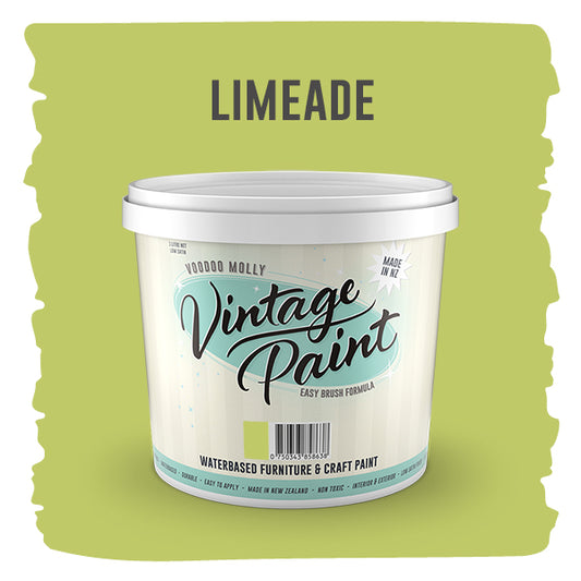 Vintage Paint Limeade (ER) 1 Litre / Mollies New Zealand