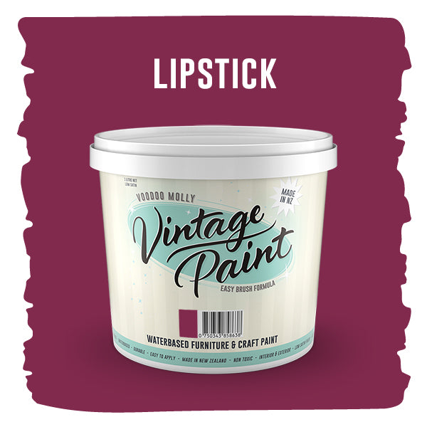 Vintage Paint Lipstick (ER) 1 Litre / Mollies New Zealand
