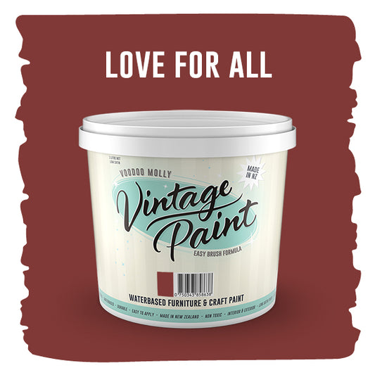 Vintage Paint Love For All (ER) 1 Litre / Mollies New Zealand