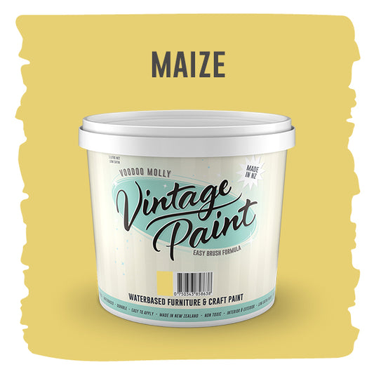 Vintage Paint Maize (ER) 1 Litre / Mollies New Zealand
