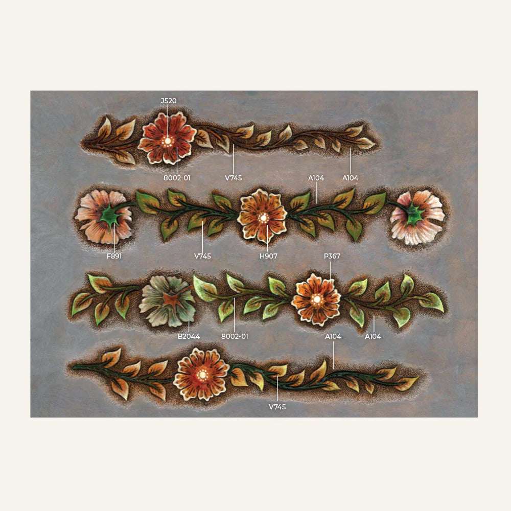 MOLLIES New Zealand / MAKERAID Embossed Pattern Belt Designs #1