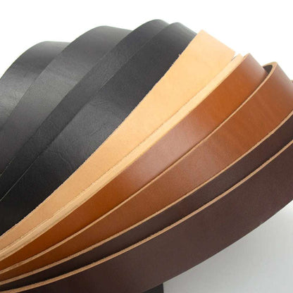 LEATHER Veg Tan Heavy Strips / Mollies New Zealand