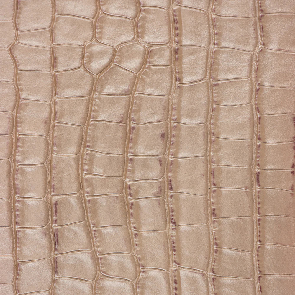 LEATHER Chromed Tanned Embossed Beige / Panel / Mollies New Zealand