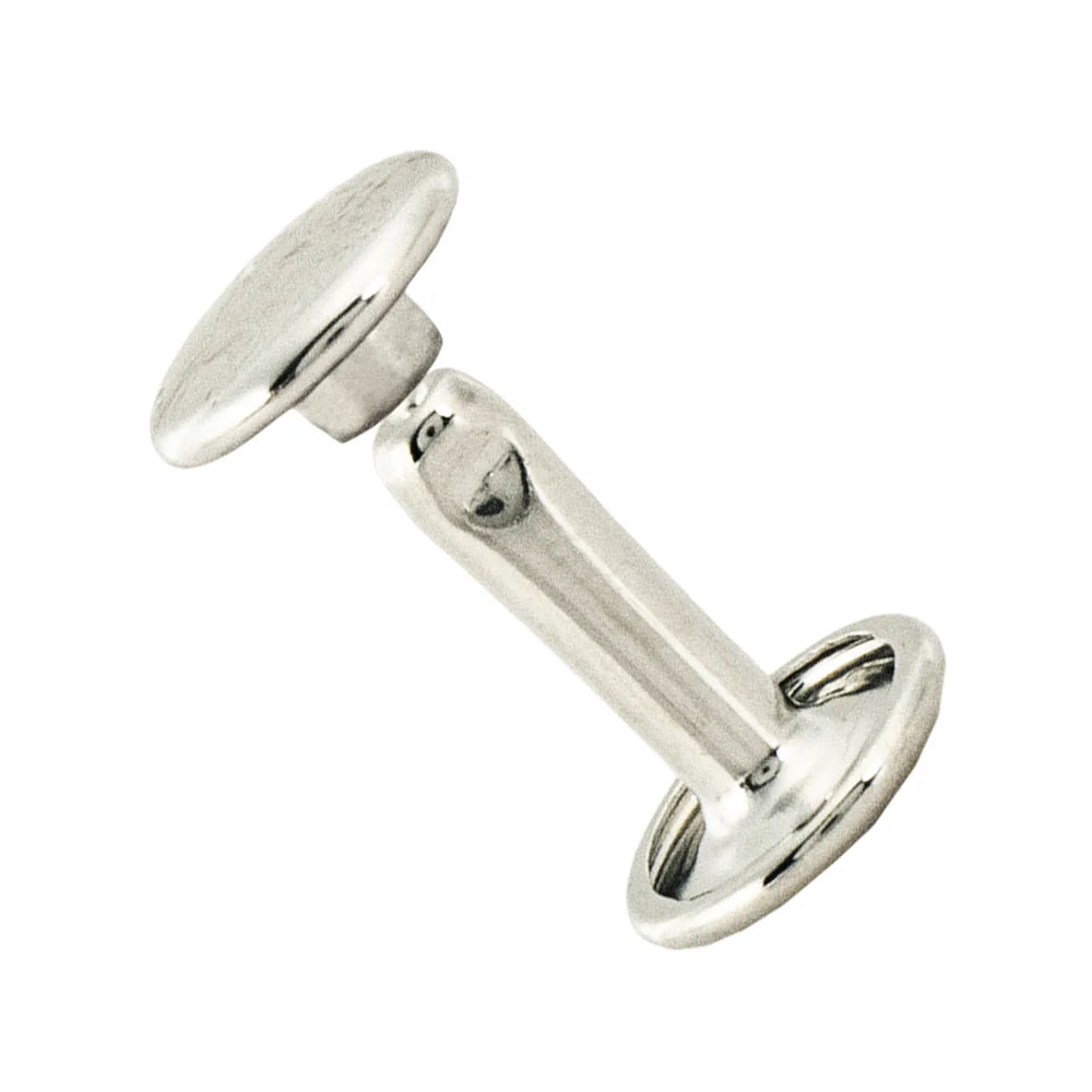 IVAN Double Cap Rivets Nickel Plate 9*12mm 100 Pack / Mollies New Zealand