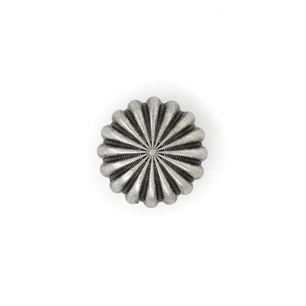 IVAN Parachute Concho Antique Nickel 20mm (3 4") / Mollies New Zealand