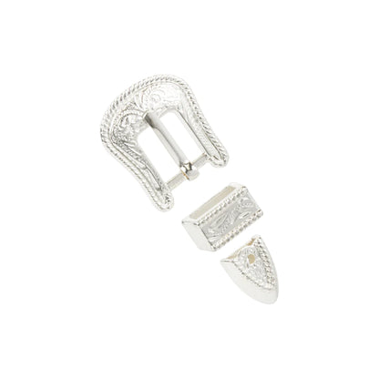 IVAN Stratford Buckle Set Silver Plate 10mm (3 8") / Mollies New Zealand