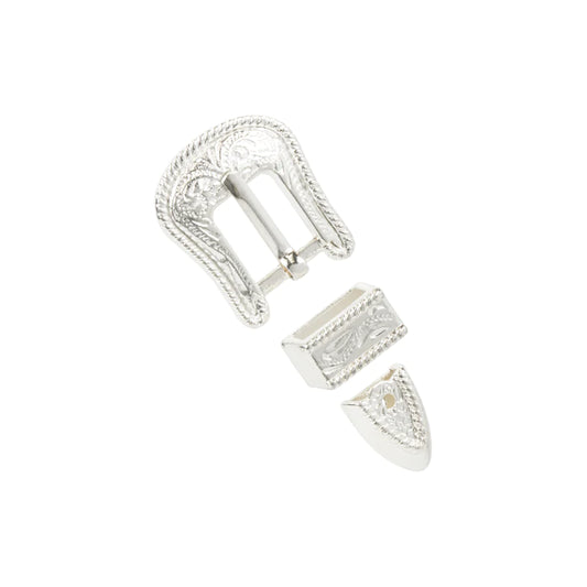 IVAN Stratford Buckle Set Silver Plate 10mm (3 8") / Mollies New Zealand