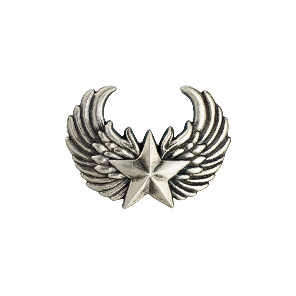 IVAN Star Wing Concho Antique Nickel 37mm (1-1 2") / Mollies New Zealand