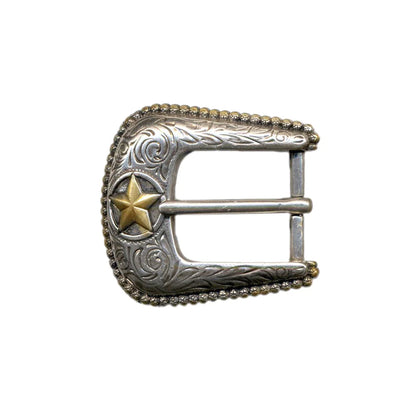 IVAN Ranger Star Buckle Antique Silver Antique Gold 25mm (1") / Mollies New Zealand